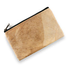 Leaf Leather Clutch Bag - Small