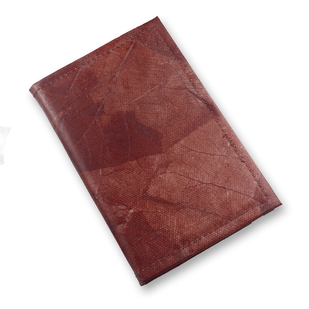 A6 Leaf Leather Notebook
