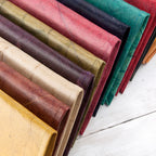 A6 Leaf Leather Notebook