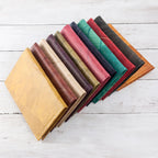 A6 Leaf Leather Notebook
