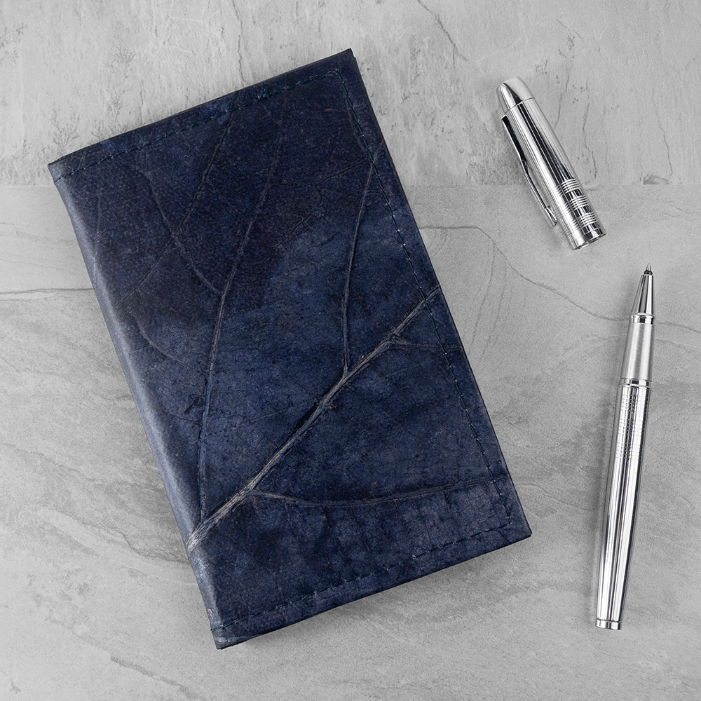 A6 Leaf Leather Notebook