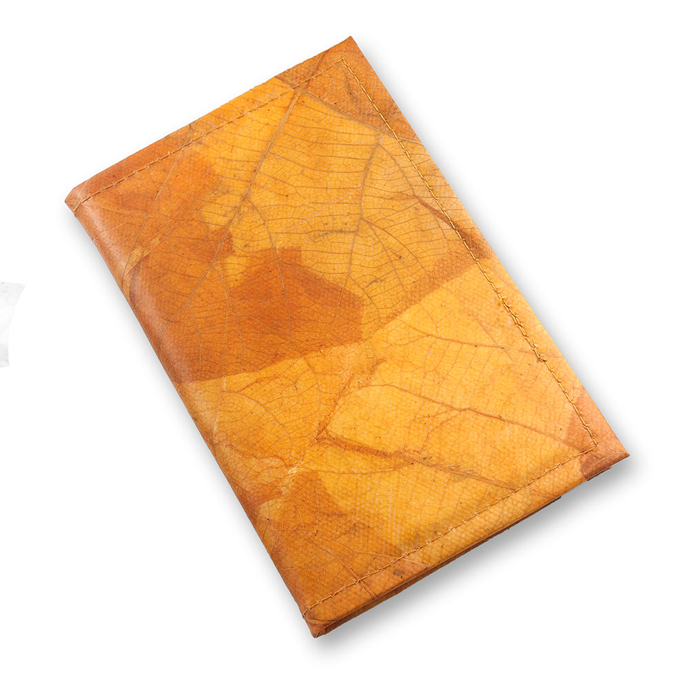A6 Leaf Leather Notebook