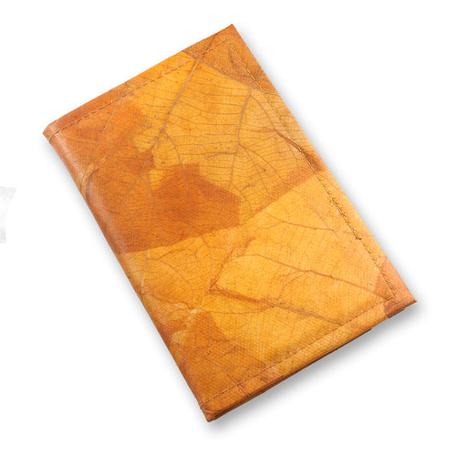 A6 Leaf Leather Notebook