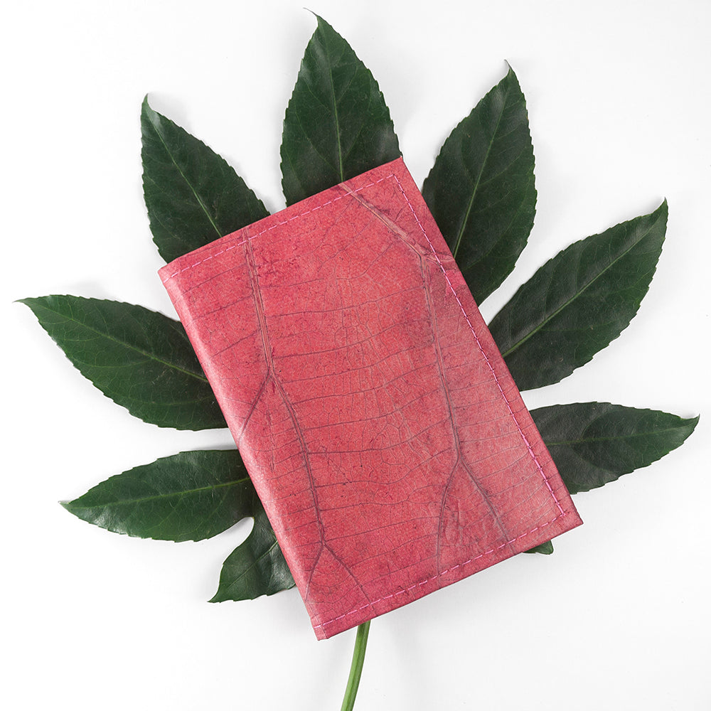A6 Leaf Leather Notebook