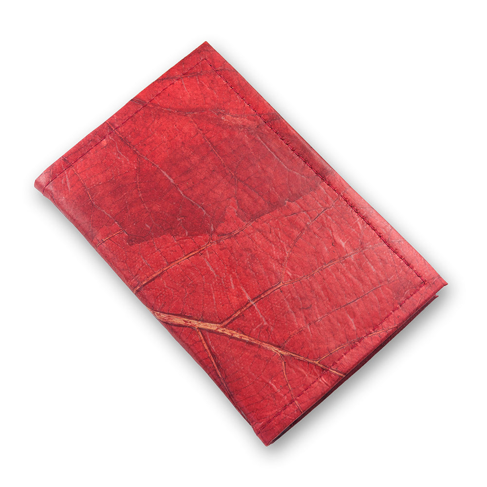 A6 Leaf Leather Notebook