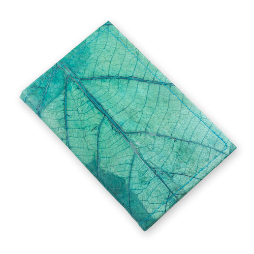 A6 Leaf Leather Notebook