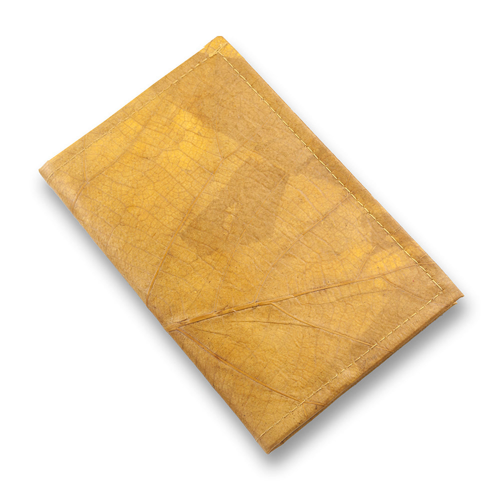 A6 Leaf Leather Notebook