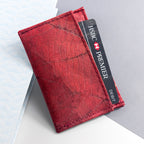 Leaf Leather Minimalist Card Holder