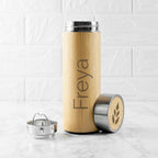 Personalised Bamboo Thermos