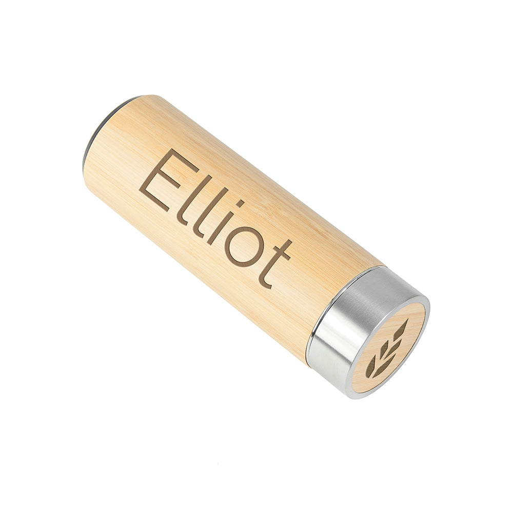 Personalised Bamboo Thermos
