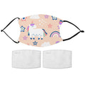 Kids Cute Unicorn Face Mask