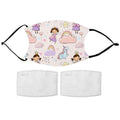 Kids Fairy Princess Face Mask