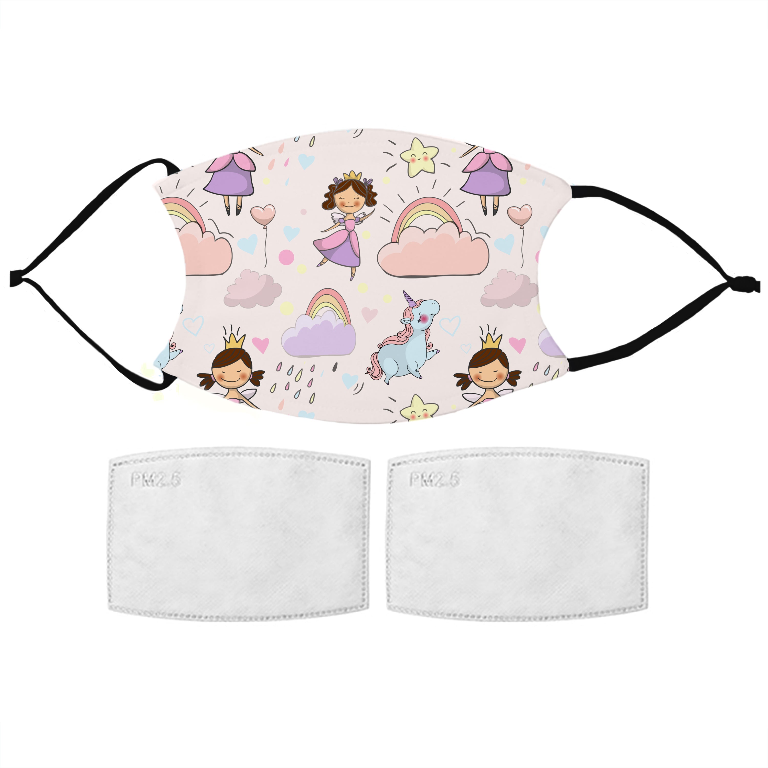 Kids Fairy Princess Face Mask
