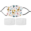 Kids Giraffe Pattern Face Mask