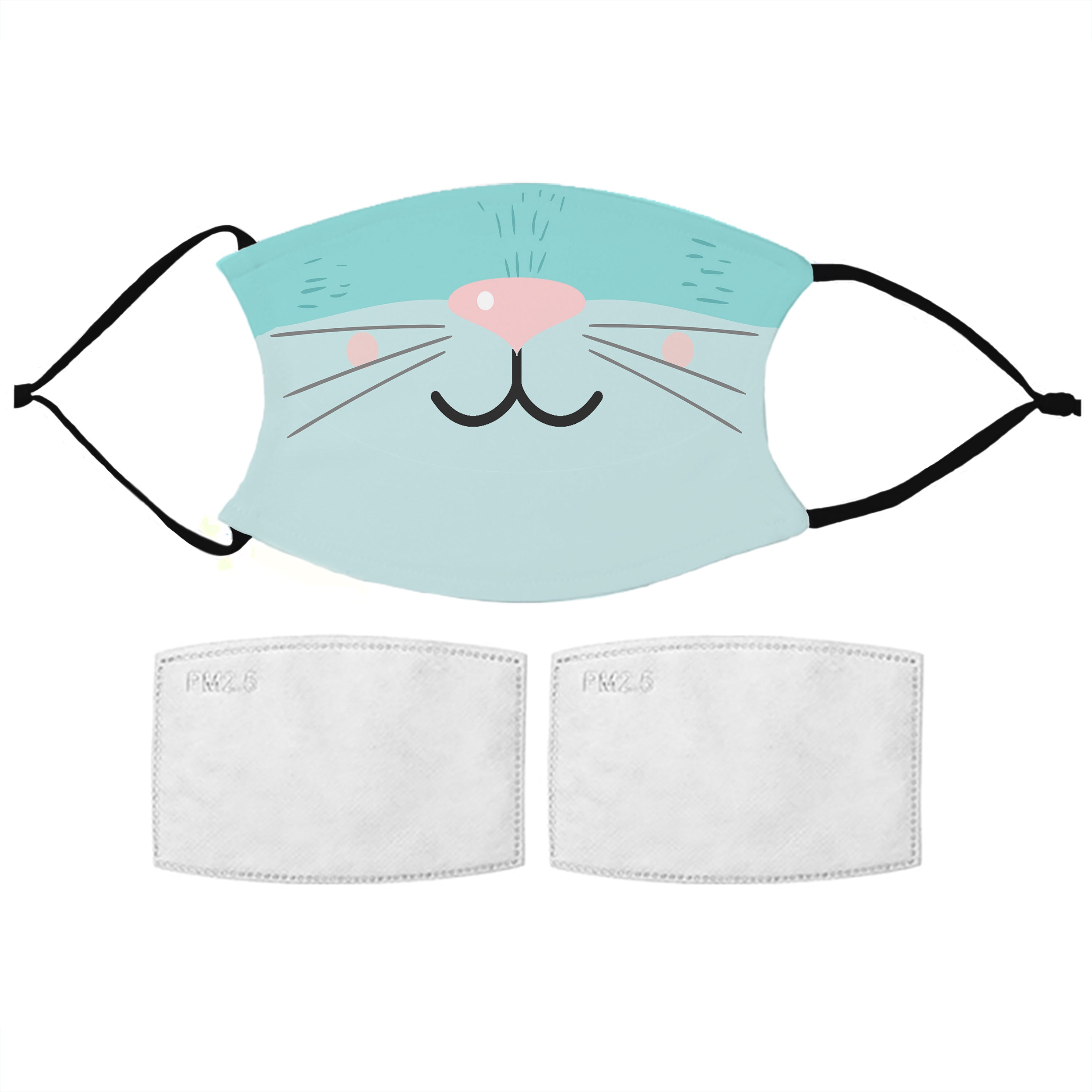 Kids Kitten Nose Face Mask