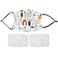 Kids Scandi Cat Face Mask