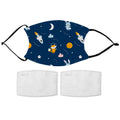 Kids Space Adventure Face Mask