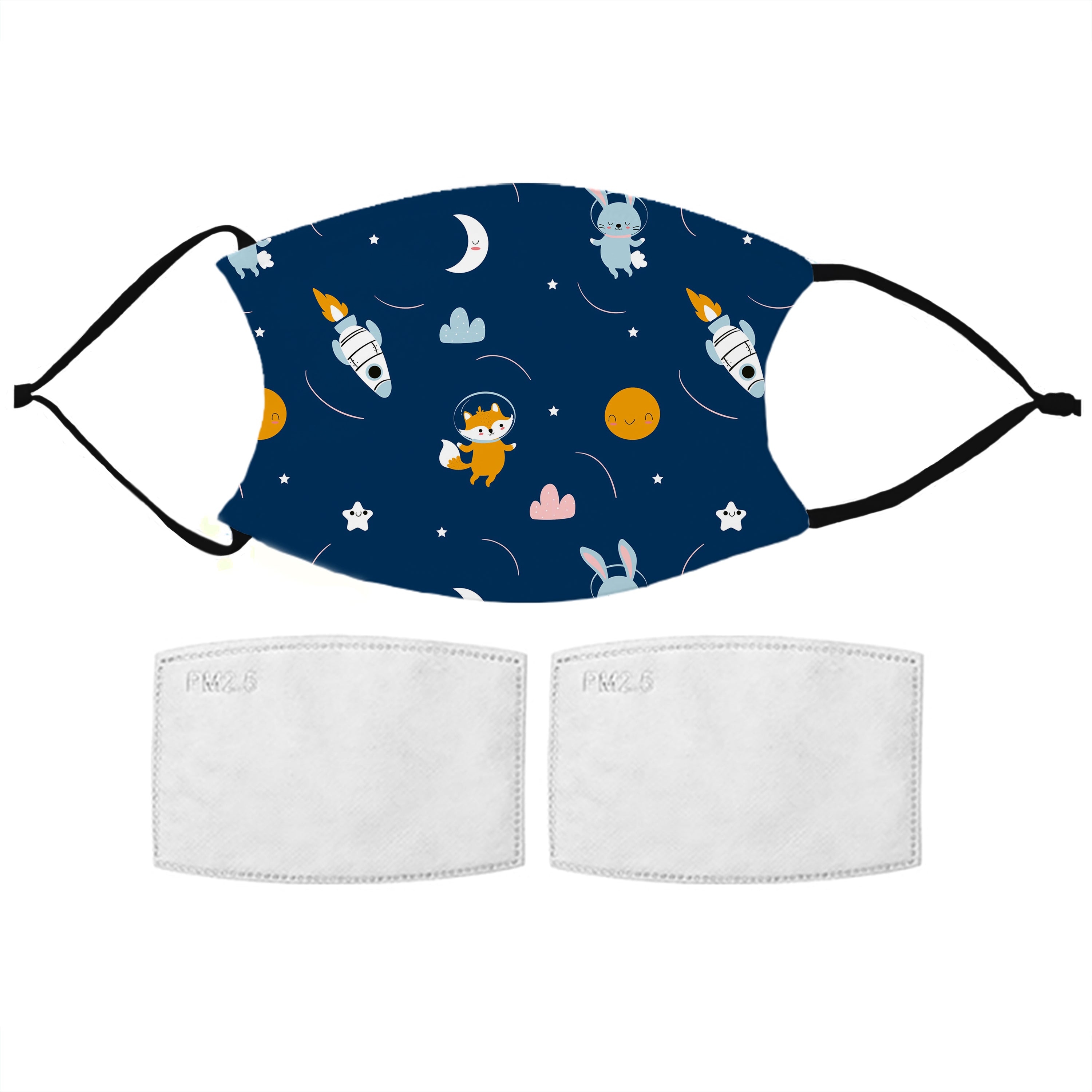 Kids Space Adventure Face Mask