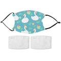 Kids Swan Princess Face Mask