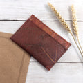 Leaf Leather Minimalist Card Holder