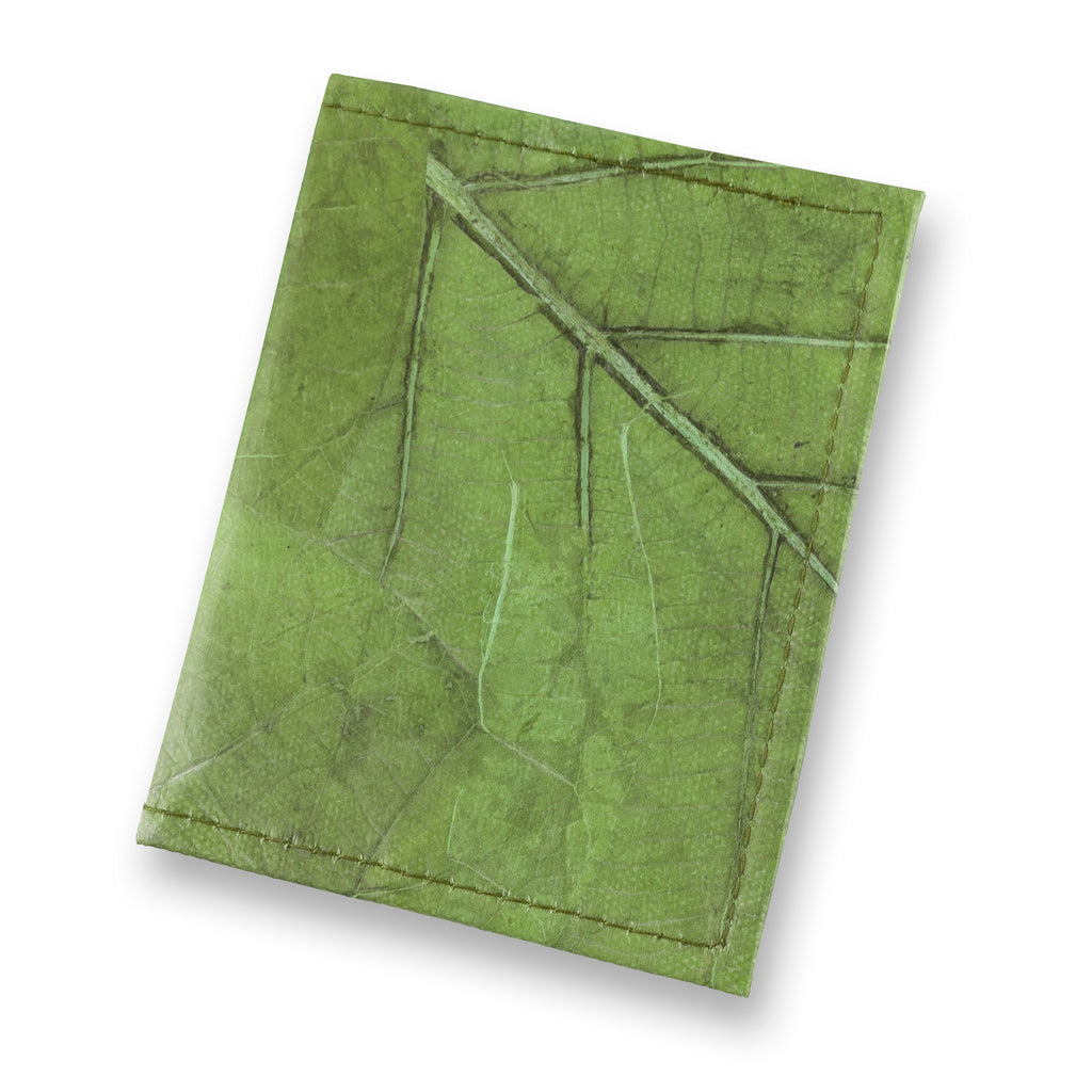 Leaf Leather Passport Cover
