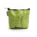 Leaf Leather Straight Edge Coin Bag