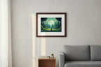 Dog in Nature Prints - different sizes