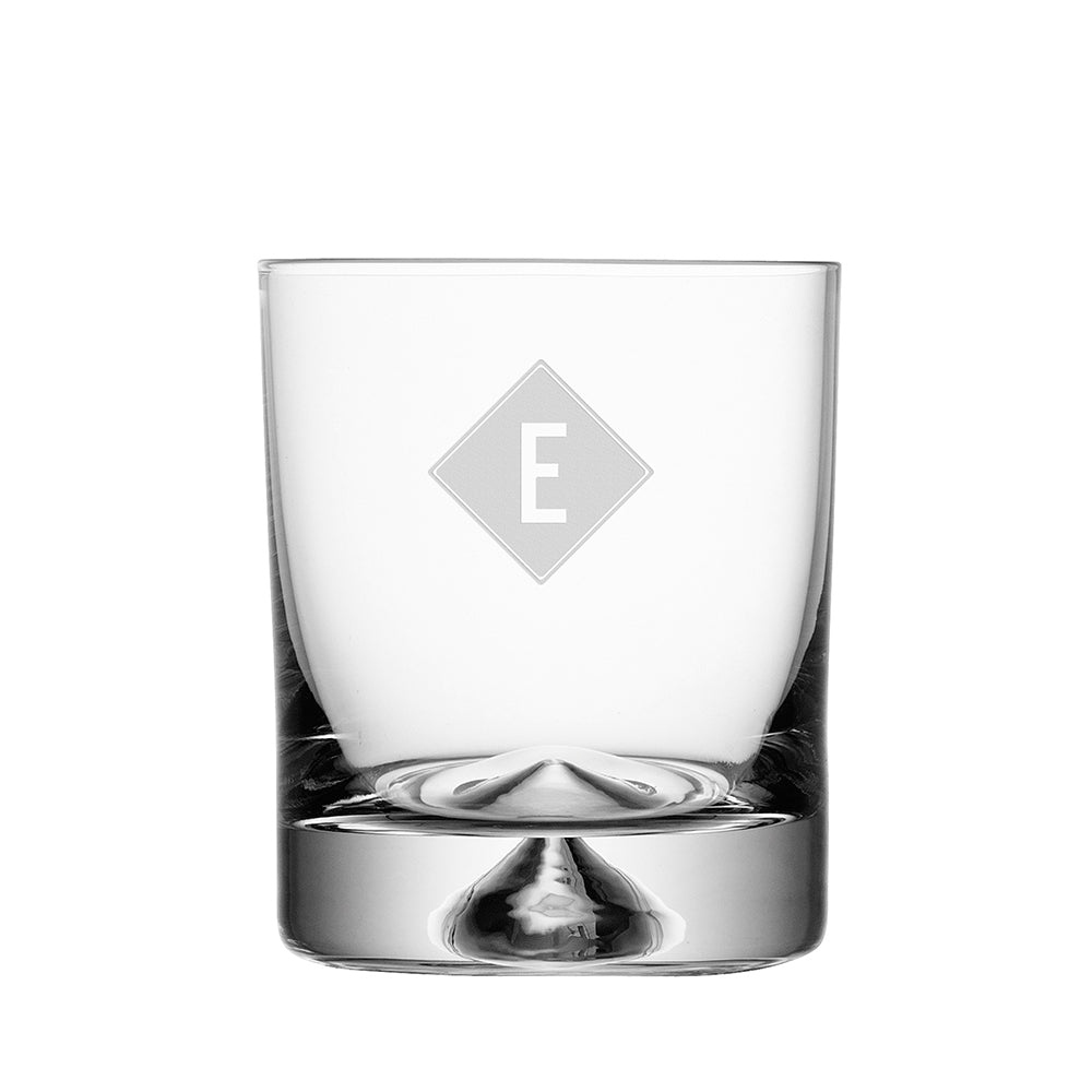 Monogrammed Pyramid Tumbler