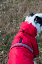 Luxe Waterproof Dog Coat 0g - Red