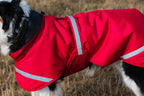 Luxe Waterproof Dog Coat 0g - Red