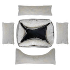 THE HIGHCLERE | LUXURY MEMORY FOAM BOLSTER DOG BED