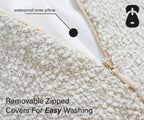 THE COTSWOLD | LUXURY HIGH WALL BOUCLE DOG BED