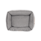 THE KENSINGTON | LUXURY HOUNDSTOOTH BOLSTER DOG BED