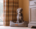 THE KENSINGTON | LUXURY HOUNDSTOOTH BOLSTER DOG BED