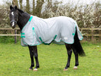 Mesh Fly Rug - Grey/Green