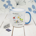 My Mini Masterpiece Personalised Artwork Coloured Mug