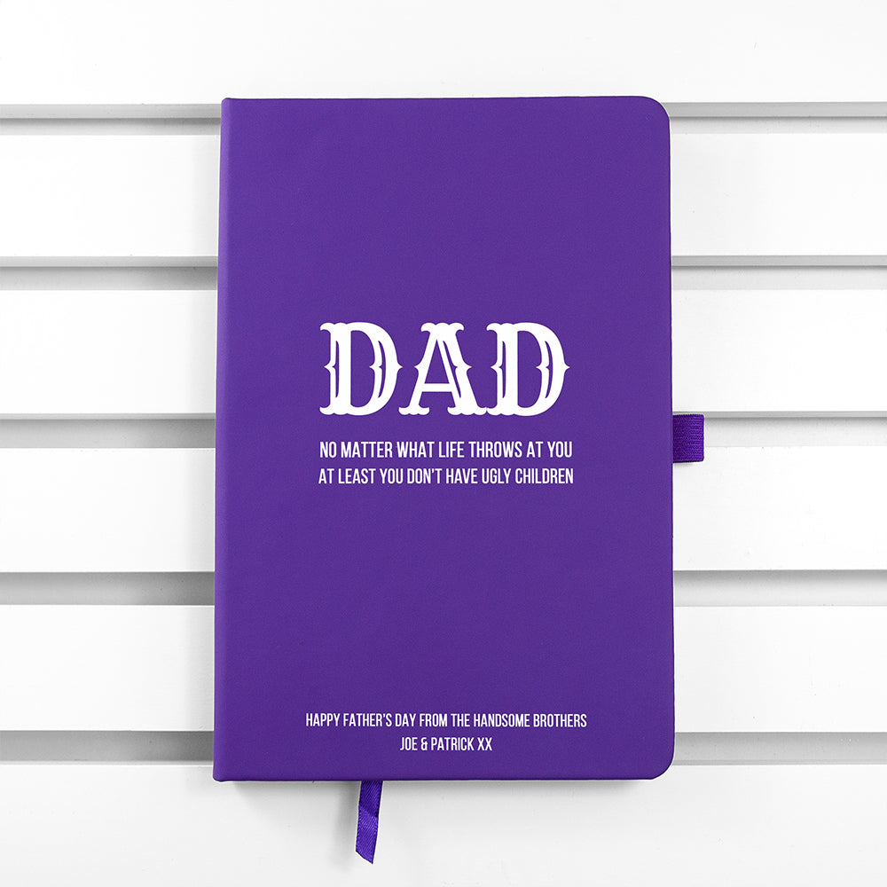 No Matter What Dad A5 Notebook