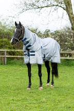 Nylon Fly Cool Rug - Grey/Navy