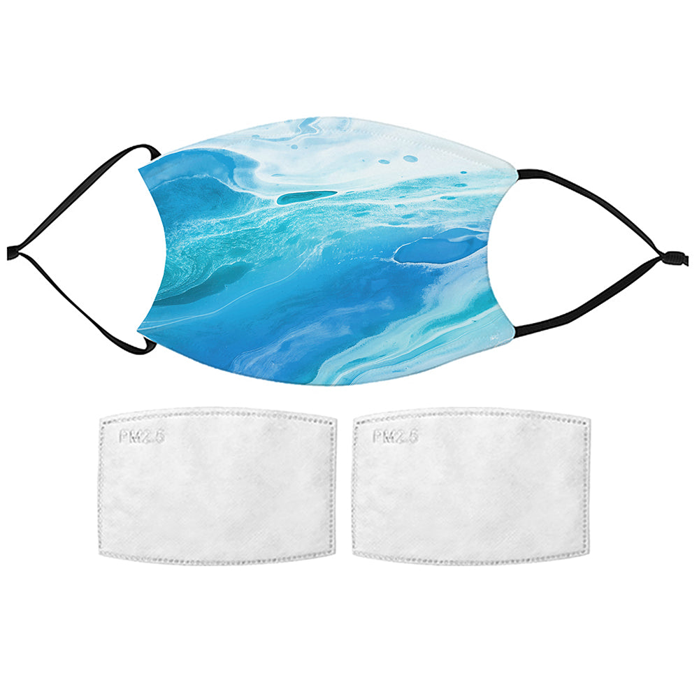 Ocean Watercolour Face Mask