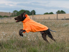 Fleece Dog Jumper - Orange WIDE FIT