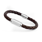 Personalised Luxury Men's Leather Bracelet