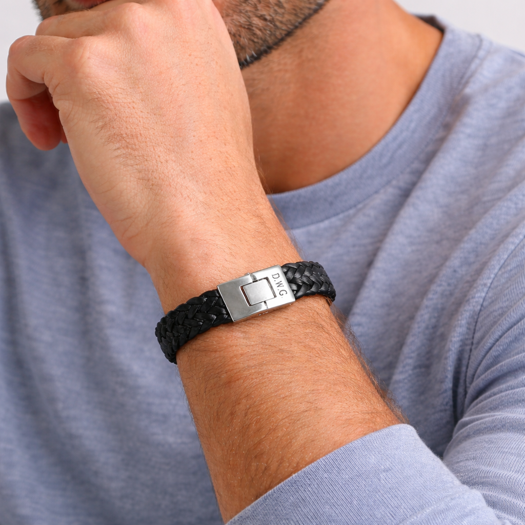 Personalised Soft Leather Bracelet