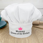 Personalised Queen of the Kitchen Chef's Hat