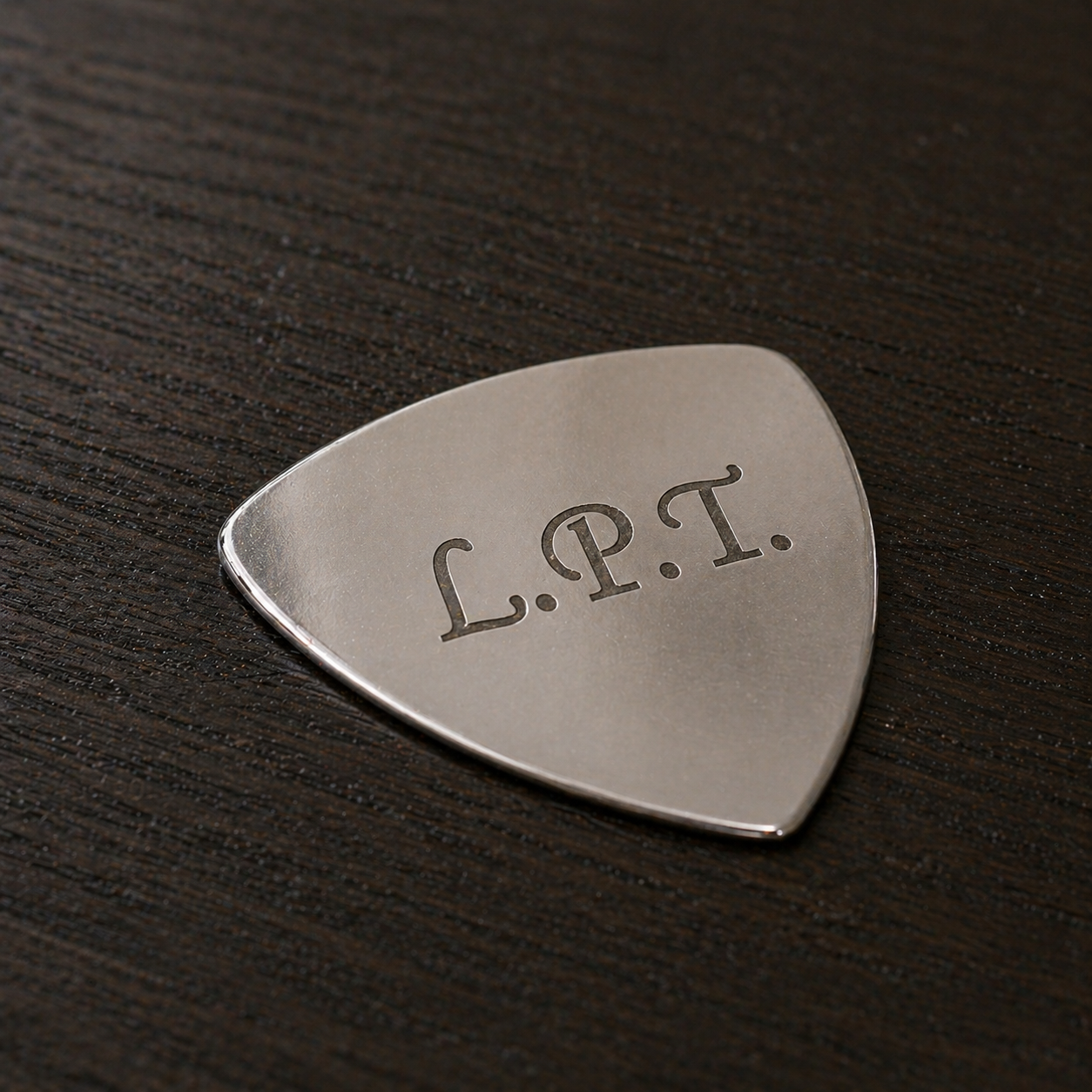 Personalised Silver Plated Plectrum