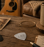 Personalised Silver Plated Plectrum