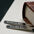 Personalised Secret Message Collar Stiffeners