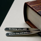 Personalised Secret Message Collar Stiffeners