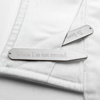 Personalised Secret Message Collar Stiffeners