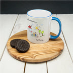 My Mini Masterpiece Personalised Artwork Coloured Mug