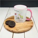 My Mini Masterpiece Personalised Artwork Coloured Mug
